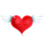 Angel heart Icon
